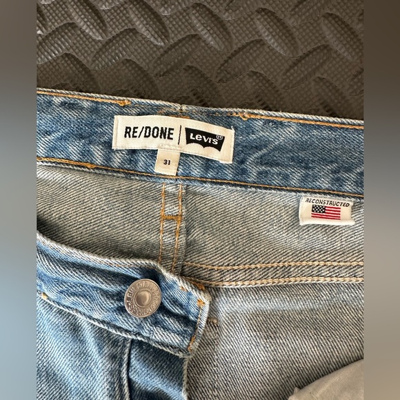 I’m gonna miss these ones 🥲 they’re🔥🔥Vintage Re/done Levis Jeans SOLD on Depop - Picture 4 of 10